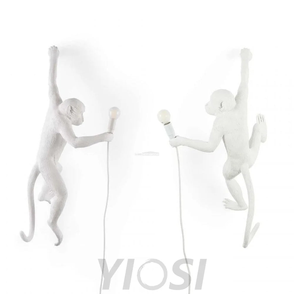 Monkey Wall Sconce - Creature-1-Yiosilamp