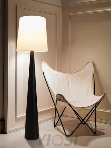 Montenegro Floor Lamp ∅ 19.7″ - Drapery-1-Yiosilamp