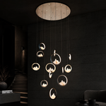 Moonlit Realm Modern Multi-Tier Cluster Chandelier - main