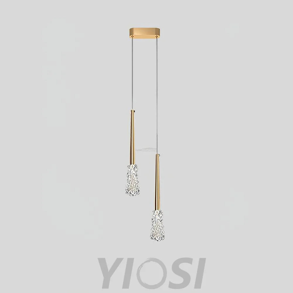 Mozzi Crystal Pendant - Earring-1-Yiosilamp