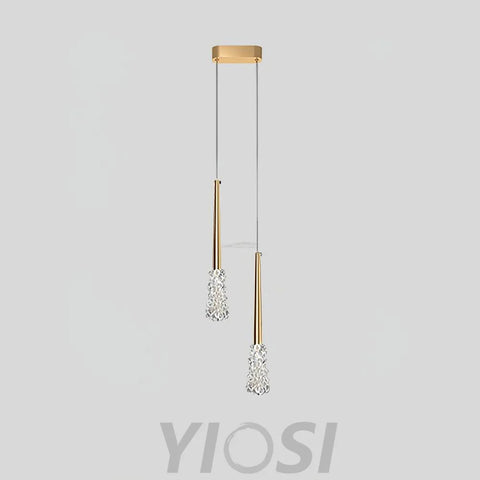 Mozzi Crystal Pendant - Earring-1-Yiosilamp