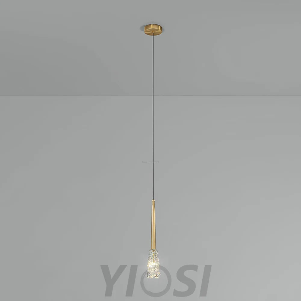 Mozzi Crystal Pendant - Earring-1-Yiosilamp