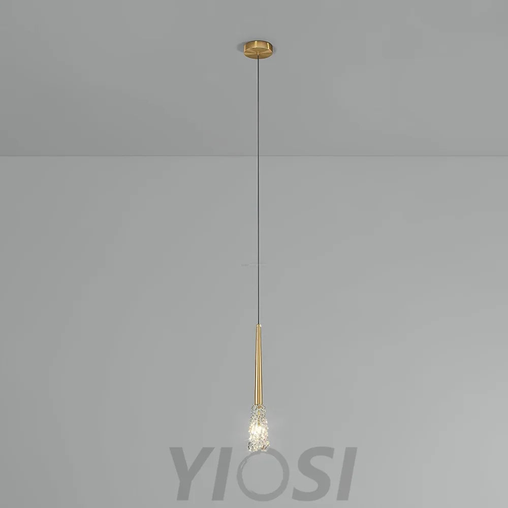 Mozzi Crystal Pendant - Earring-1-Yiosilamp