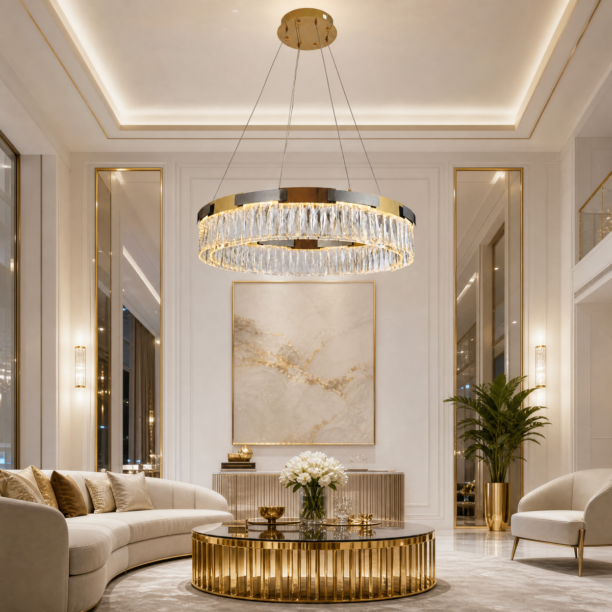 Mughetto Crystal Chandelier
