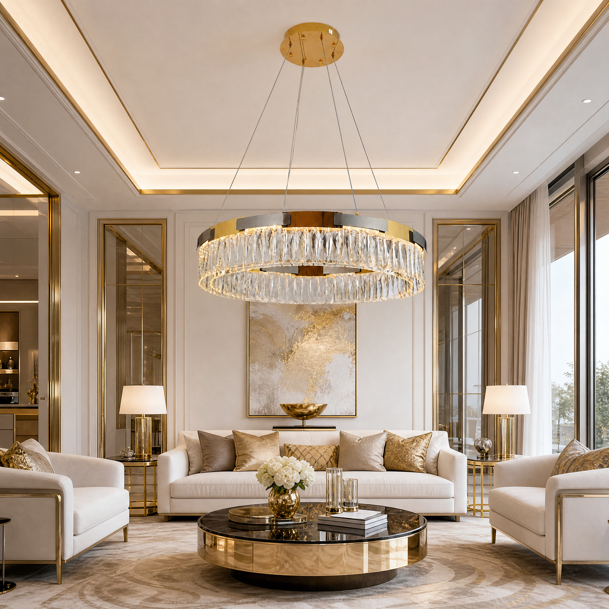 Mughetto Crystal Chandelier