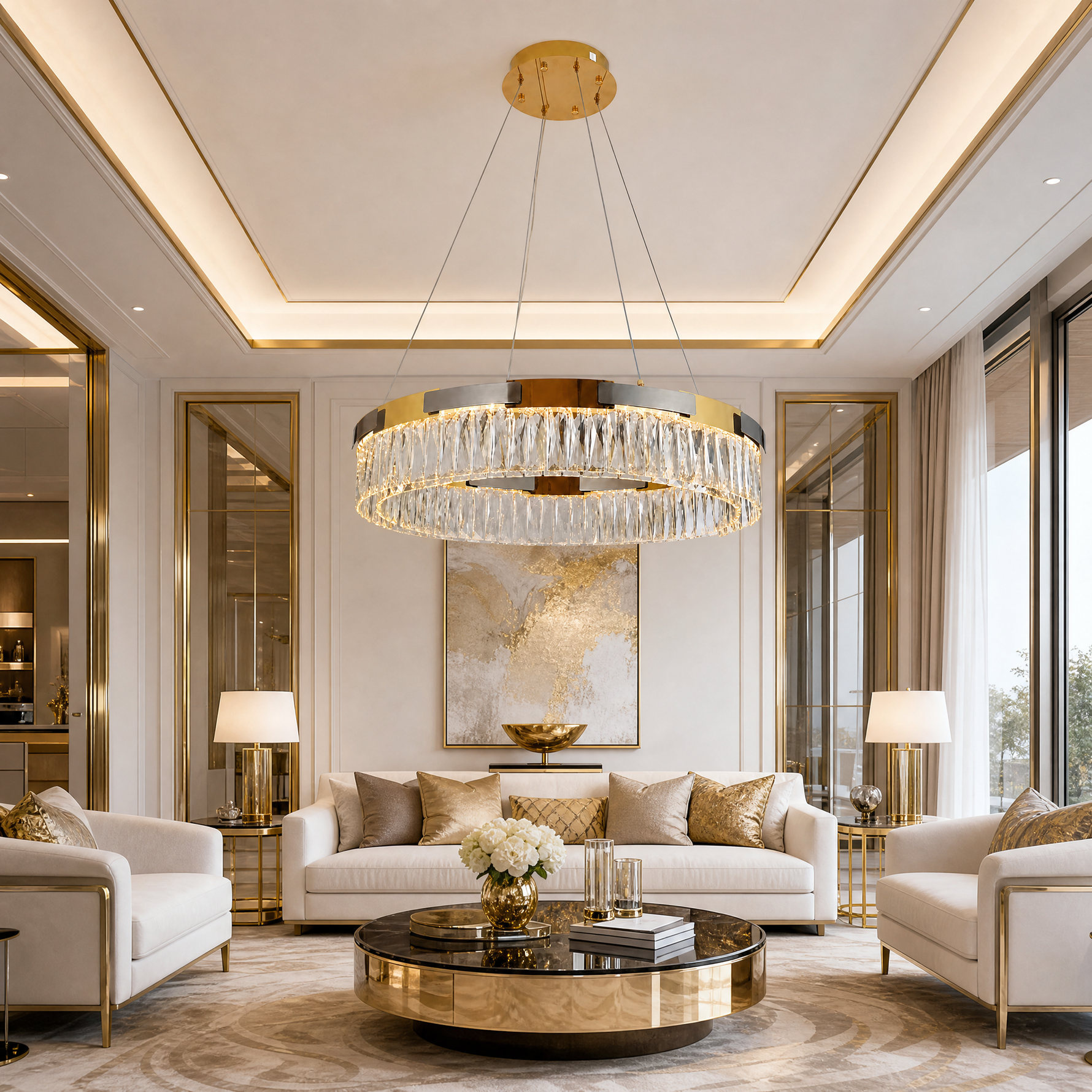Mughetto Crystal Chandelier