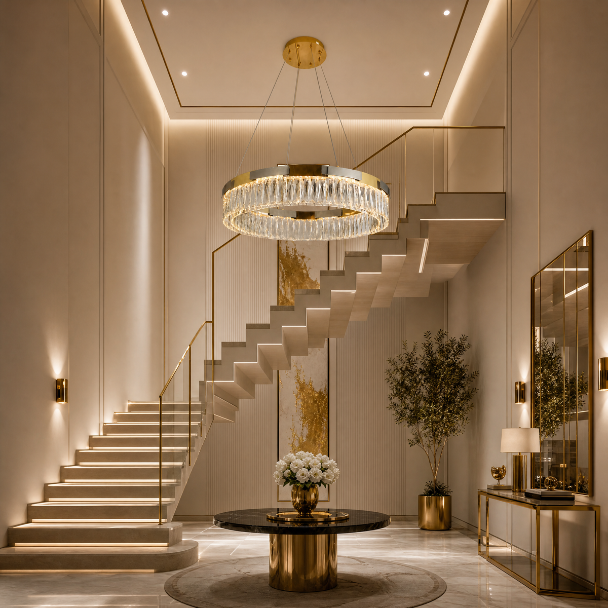 Mughetto Crystal Chandelier