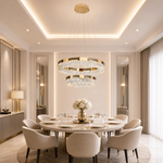 Mughetto Crystal Duo Chandelier