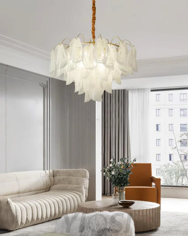 Multi Tier Cloud Glass Pendant - Cylinder-1-Yiosilamp