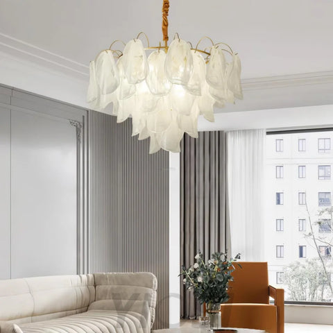Multi Tier Cloud Glass Pendant - Cylinder-1-Yiosilamp