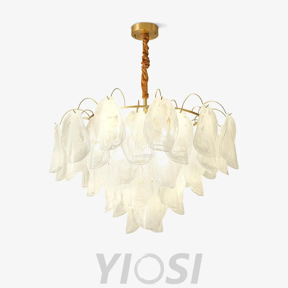Multi Tier Cloud Glass Pendant - Cylinder-1-Yiosilamp