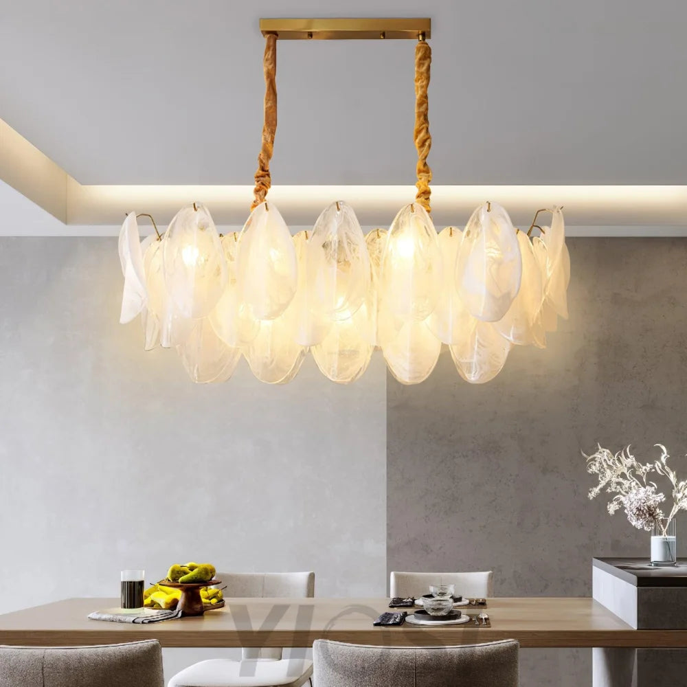 Multi Tier Cloud Glass Pendant - Cylinder-1-Yiosilamp