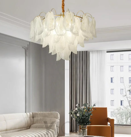 Multi Tier Cloud Glass Pendant - Cylinder-1-Yiosilamp