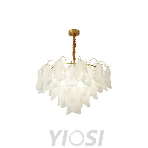 Multi Tier Cloud Glass Pendant - Cylinder-1-Yiosilamp