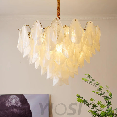 Multi Tier Cloud Glass Pendant - Cylinder-1-Yiosilamp