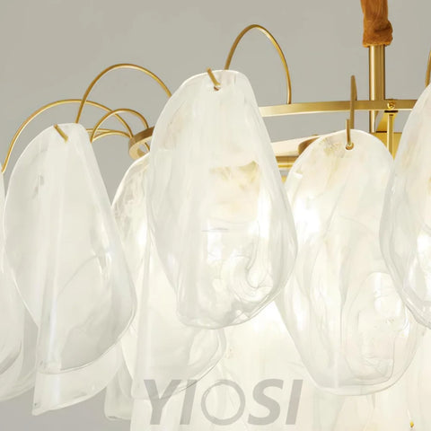 Multi Tier Cloud Glass Pendant - Cylinder-1-Yiosilamp