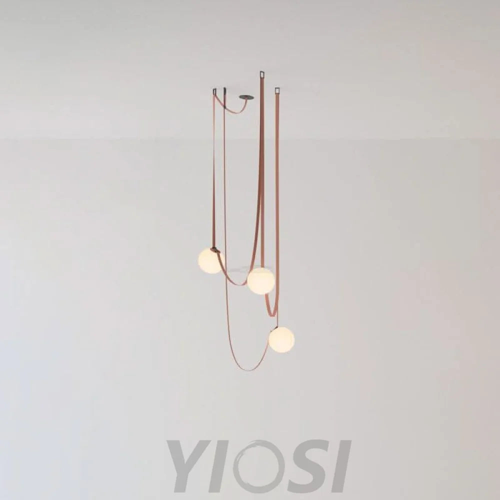 Multiple Belt Art Pendant - Yiosilamp