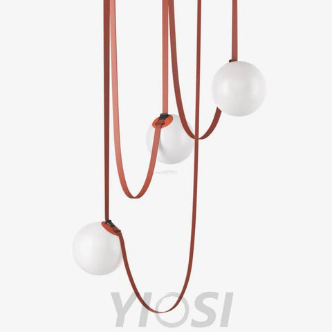 Multiple Belt Art Pendant - Yiosilamp