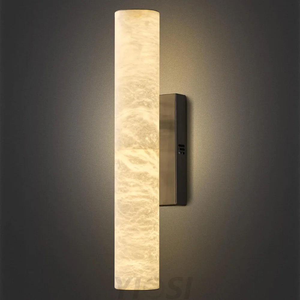 Natural Alabaster Wall Sconces