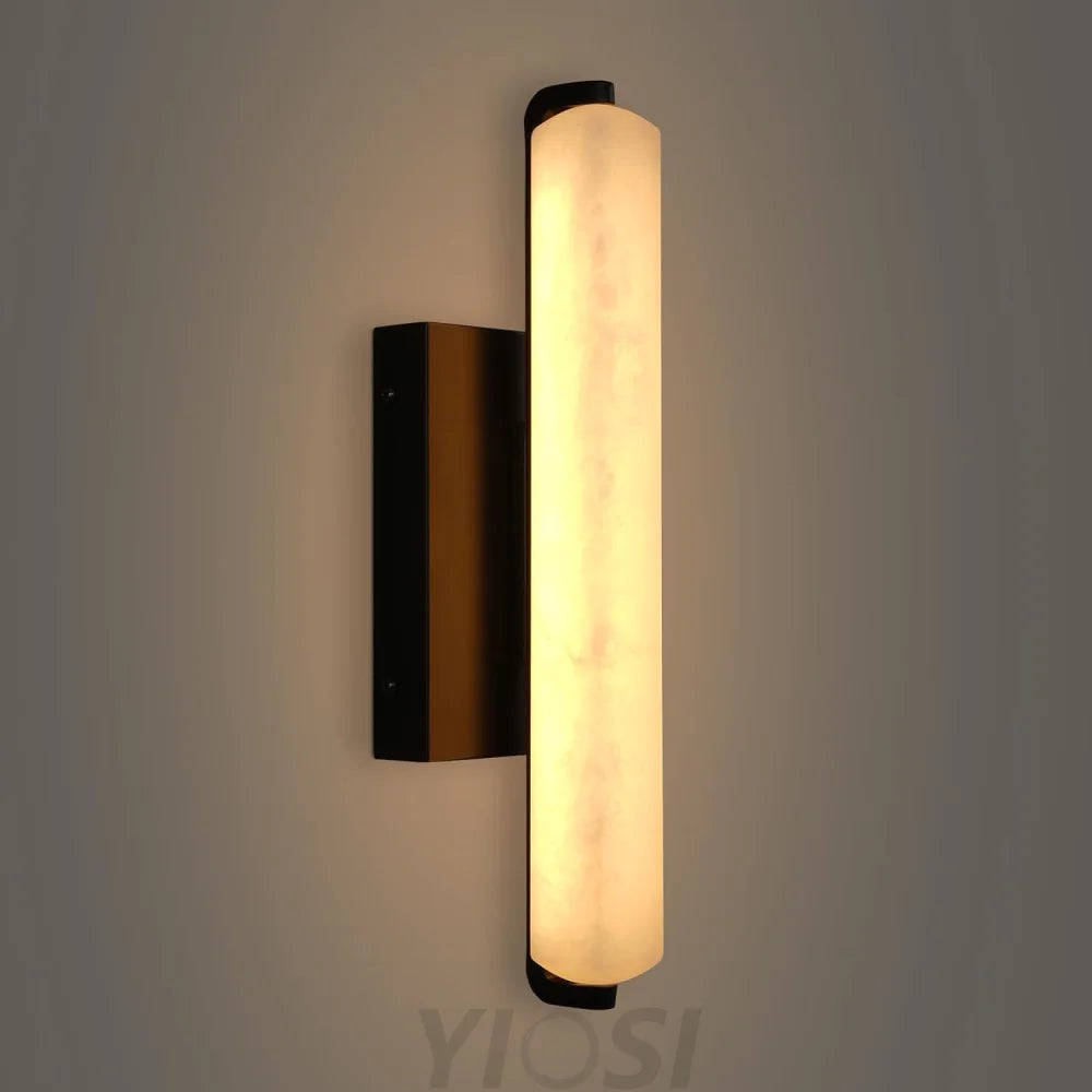 Natural Alabaster Wall Sconces
