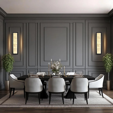 Natural Alabaster Wall Sconces