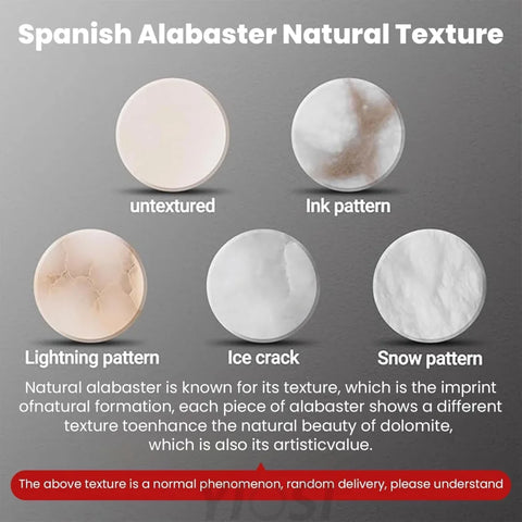 Natural Alabaster Wall Sconces