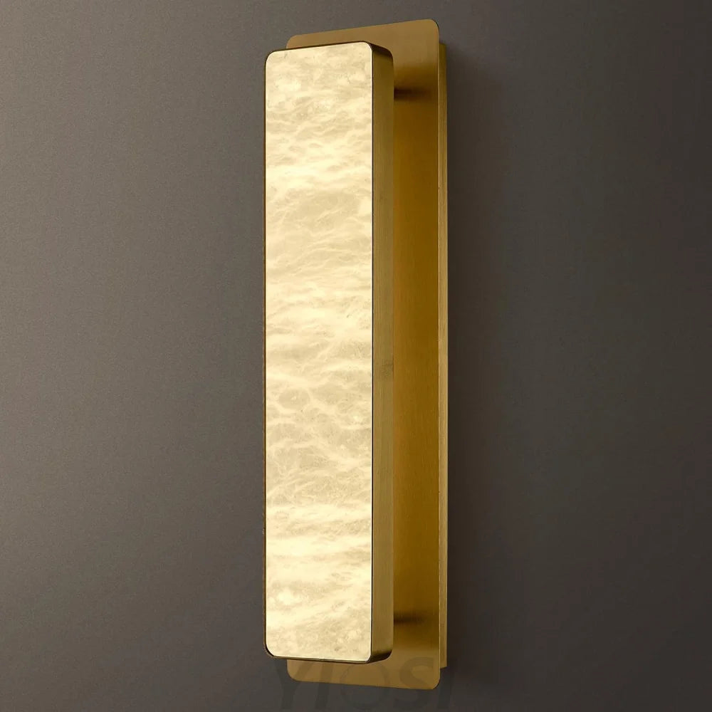 Natural Alabaster Wall Sconces