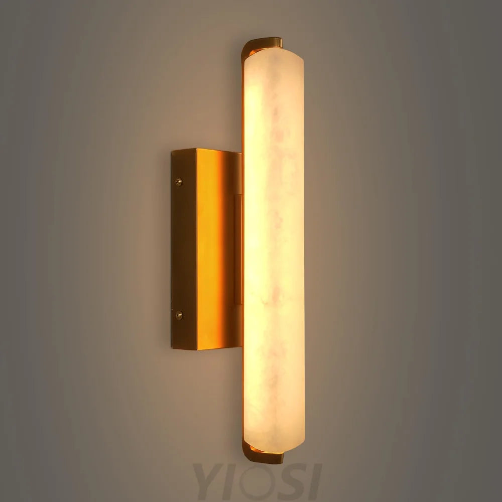 Natural Alabaster Wall Sconces