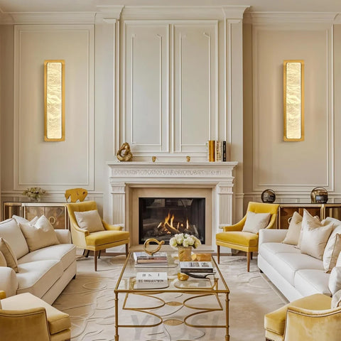 Natural Alabaster Wall Sconces