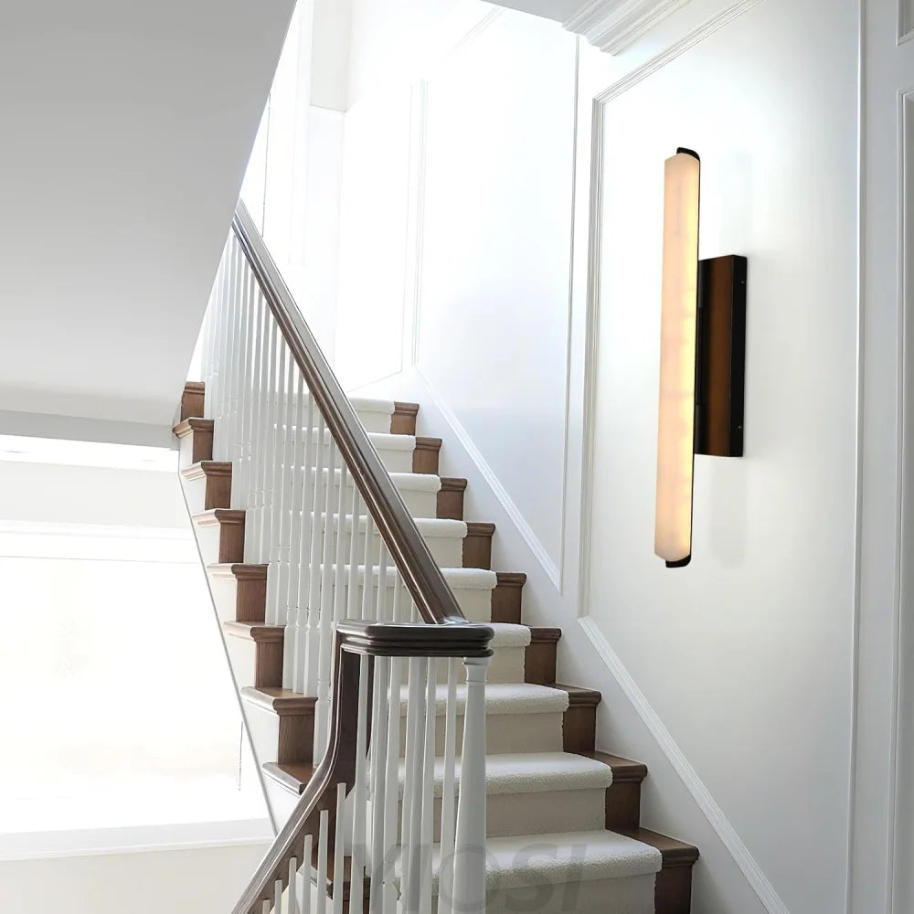 Natural Alabaster Wall Sconces