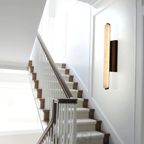 Natural Alabaster Wall Sconces