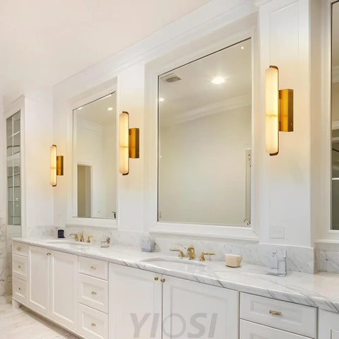 Natural Alabaster Wall Sconces