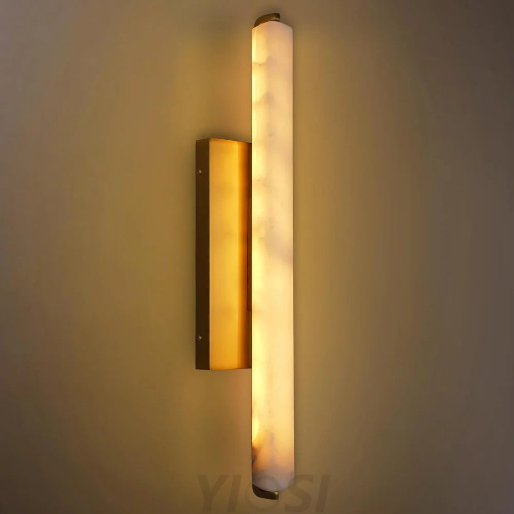 Natural Alabaster Wall Sconces