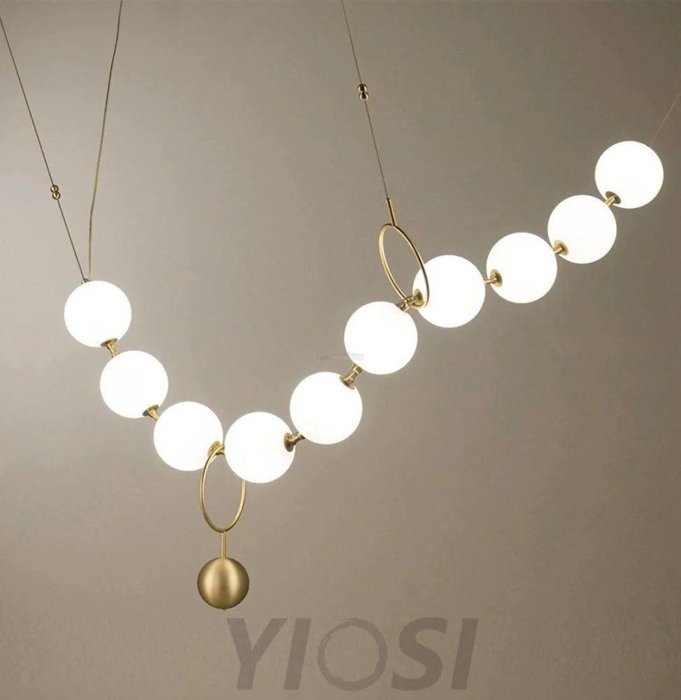 Necklace Pearl Pendant - Yiosilamp