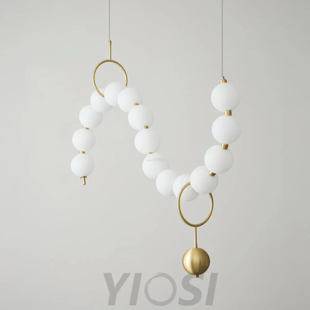 Necklace Pearl Pendant - Yiosilamp