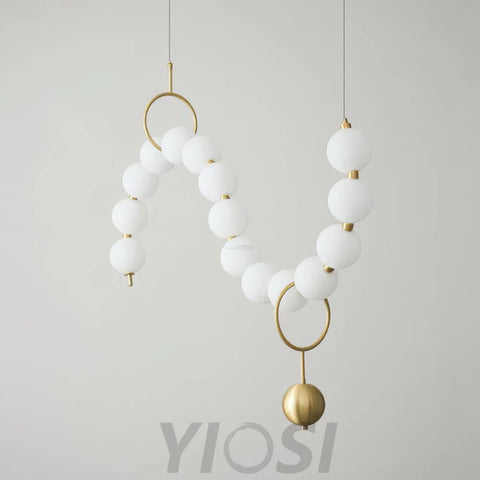 Necklace Pearl Pendant - Yiosilamp