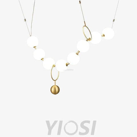 Necklace Pearl Pendant - Yiosilamp