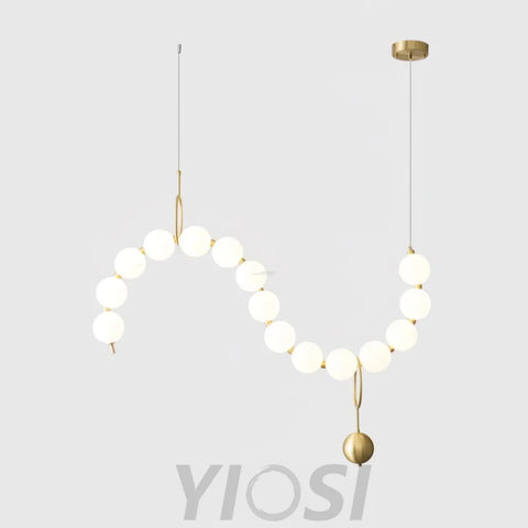 Necklace Pearl Pendant - Yiosilamp