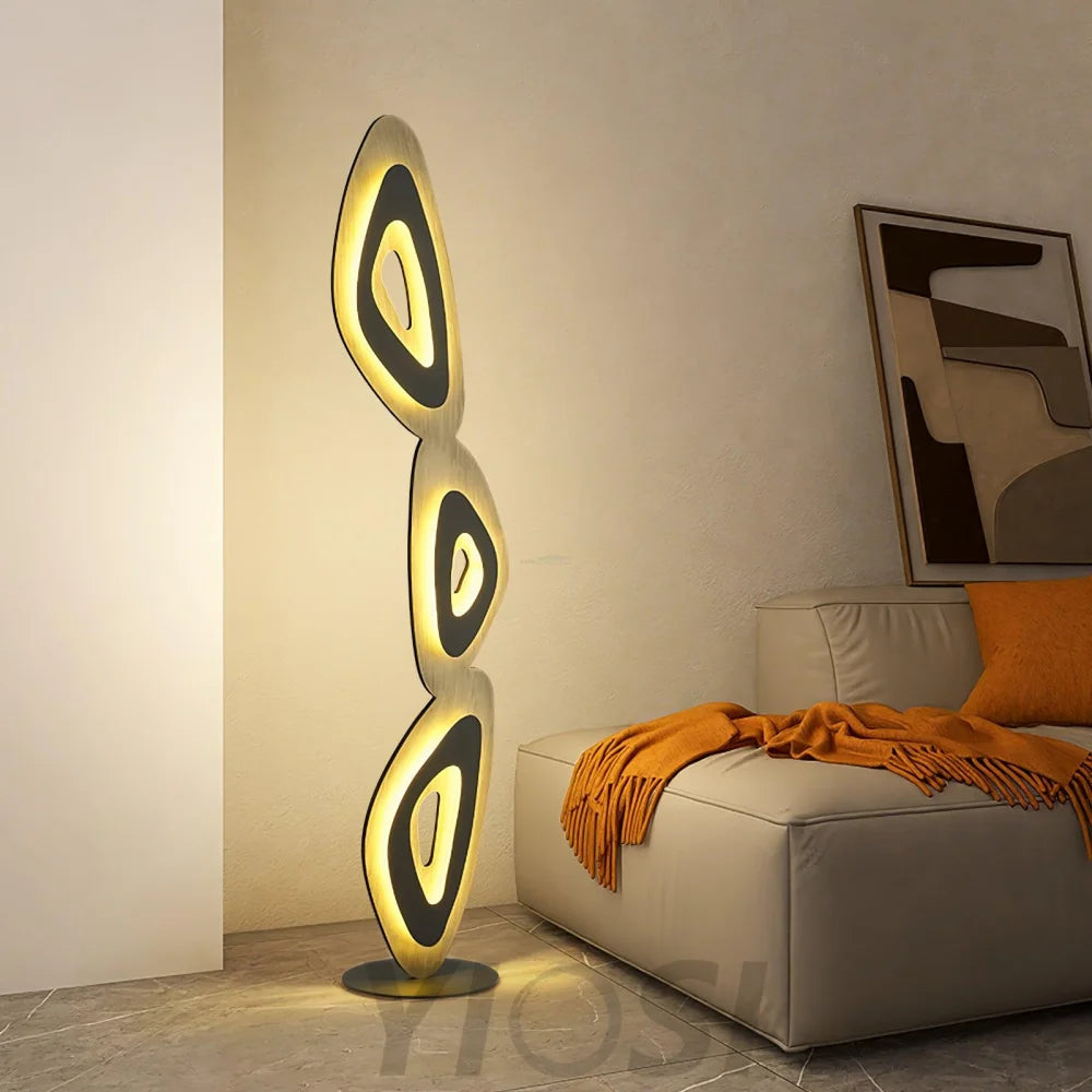 Nevis Floor Lamp ∅ 29.5″ - Pillar-1-Yiosilamp