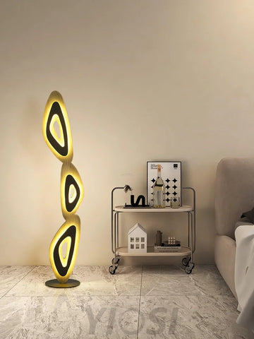 Nevis Floor Lamp ∅ 29.5″ - Pillar-1-Yiosilamp