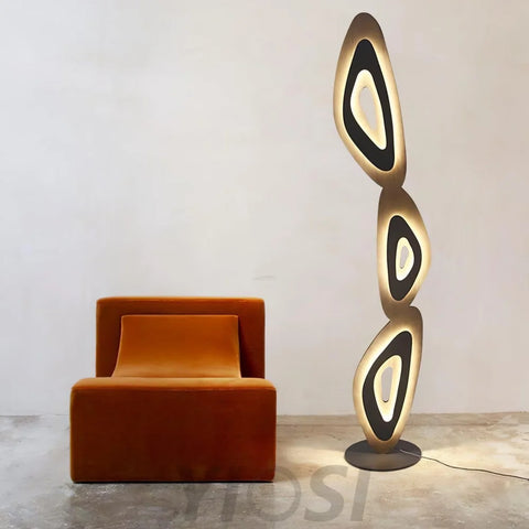 Nevis Floor Lamp ∅ 29.5″ - Pillar-1-Yiosilamp