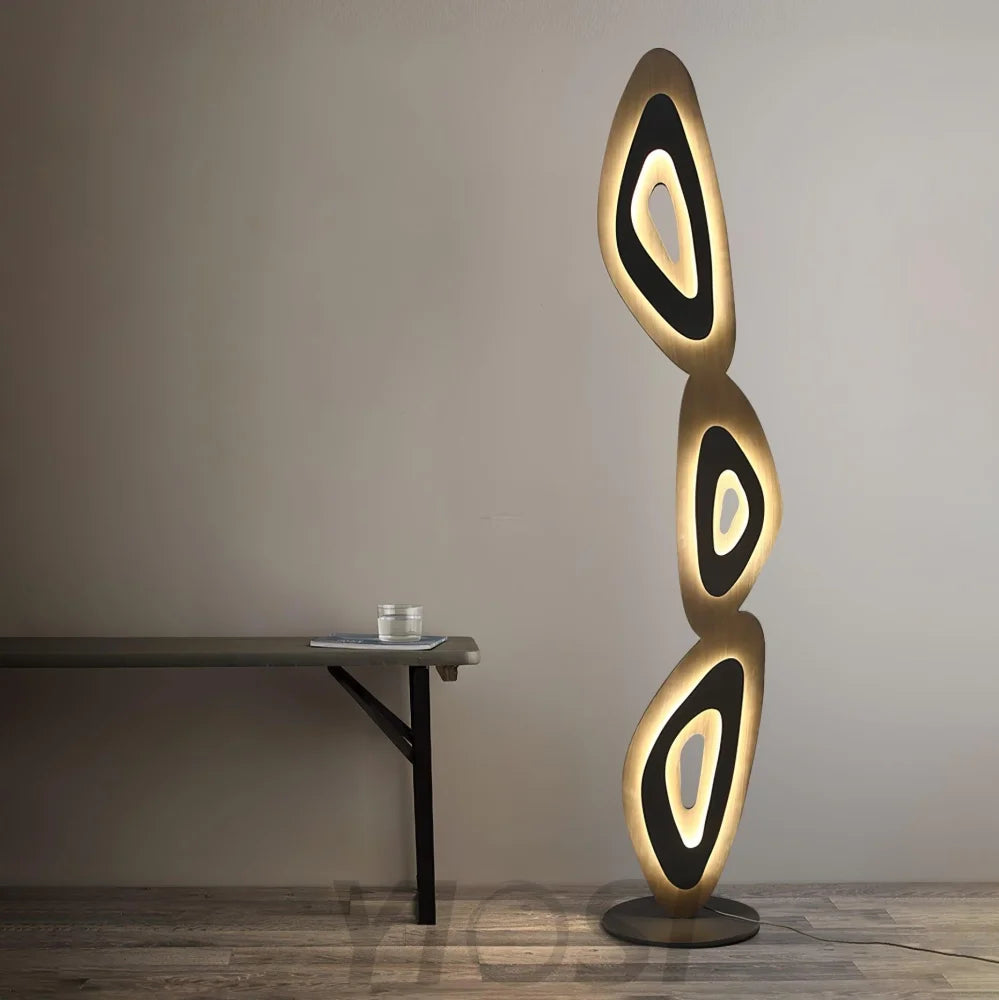 Nevis Floor Lamp ∅ 29.5″ - Pillar-1-Yiosilamp