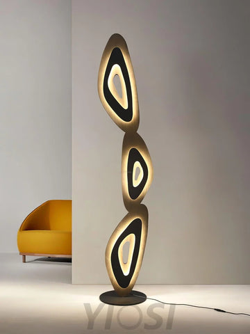 Nevis Floor Lamp ∅ 29.5″ - Pillar-1-Yiosilamp