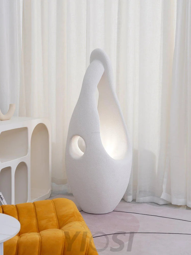 Newborn Floor Lamp  ∅ 19.7″ - Foam-1-Yiosilamp