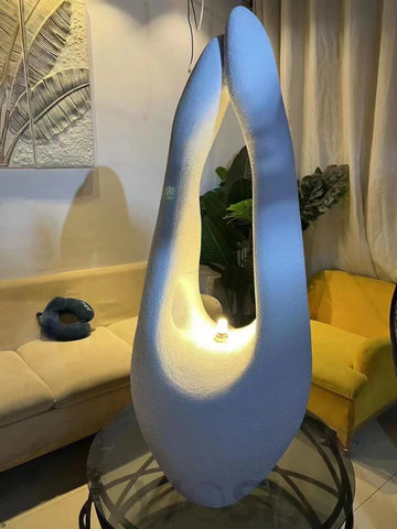 Newborn Floor Lamp  ∅ 19.7″ - Foam-1-Yiosilamp