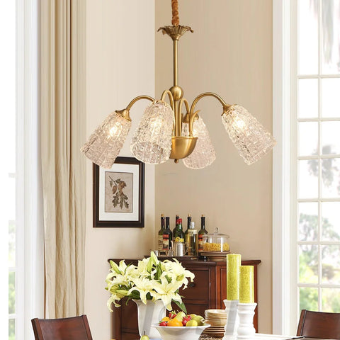 Nikoll Chandelier with 4/5/6/8/10 heads - Zahara-1-Yiosilamp
