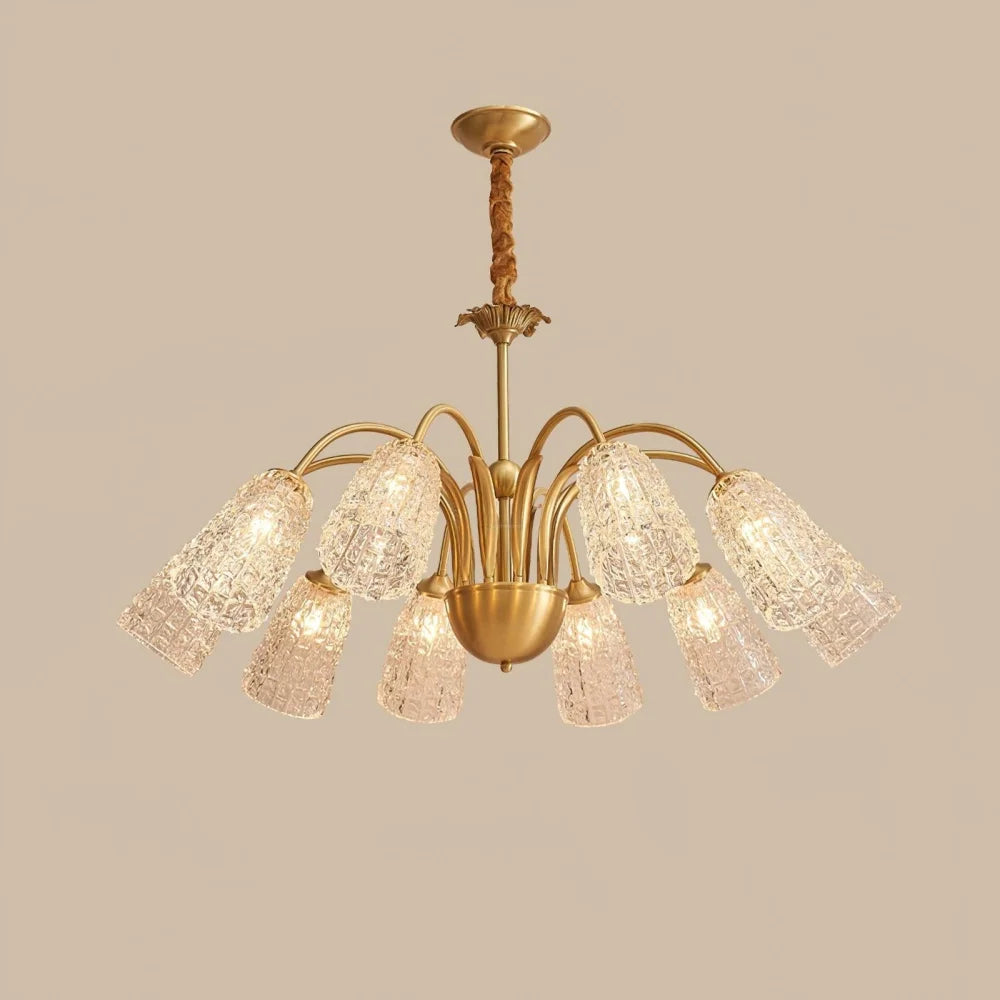 Nikoll Chandelier with 4/5/6/8/10 heads - Zahara-1-Yiosilamp