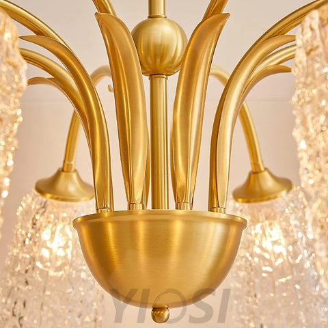 Nikoll Chandelier with 4/5/6/8/10 heads - Zahara-1-Yiosilamp