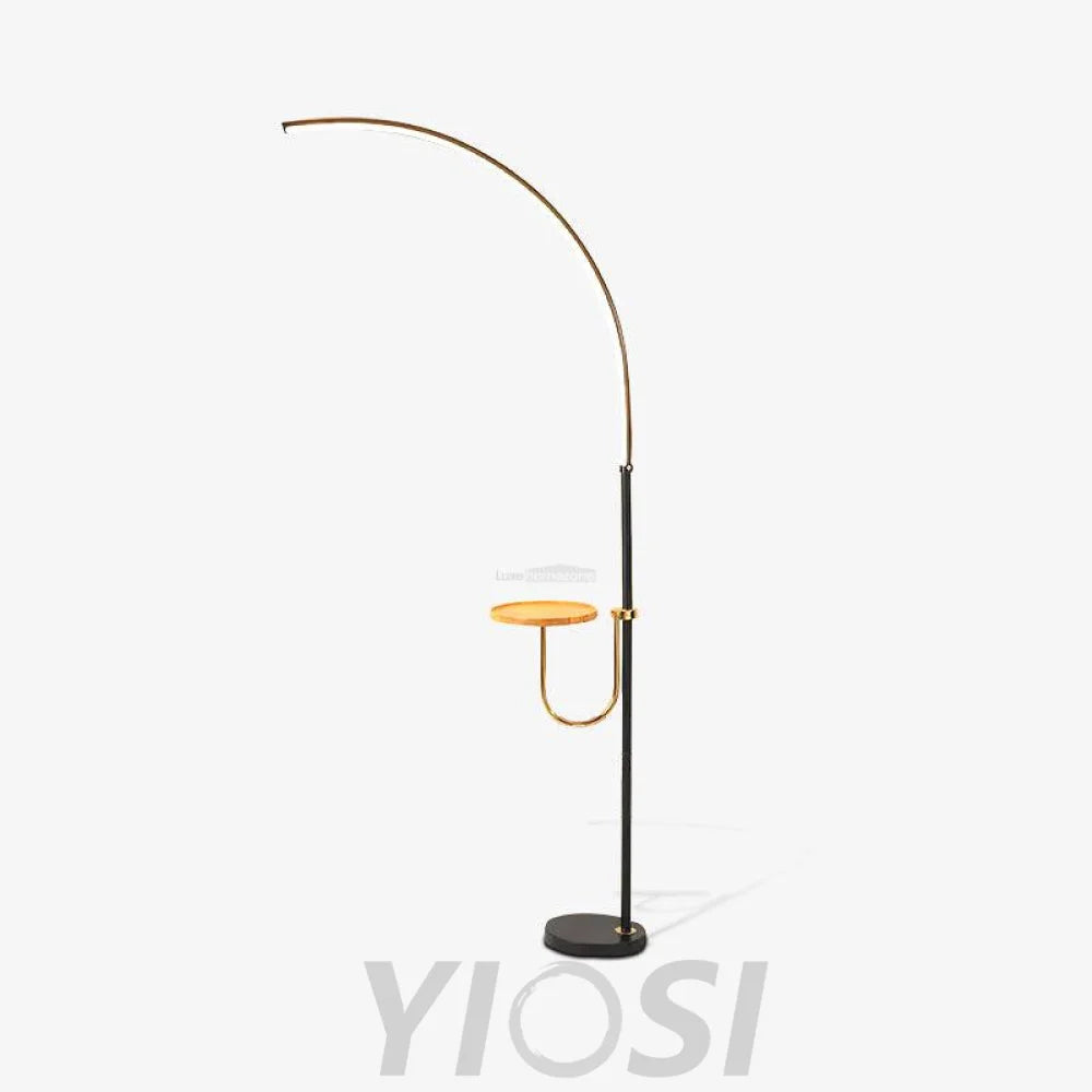 Nordic Arc Floor Lamp L 23.6″ - Bent-1-Yiosilamp