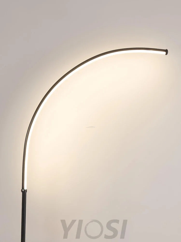 Nordic Arc Floor Lamp L 23.6″ - Bent-1-Yiosilamp